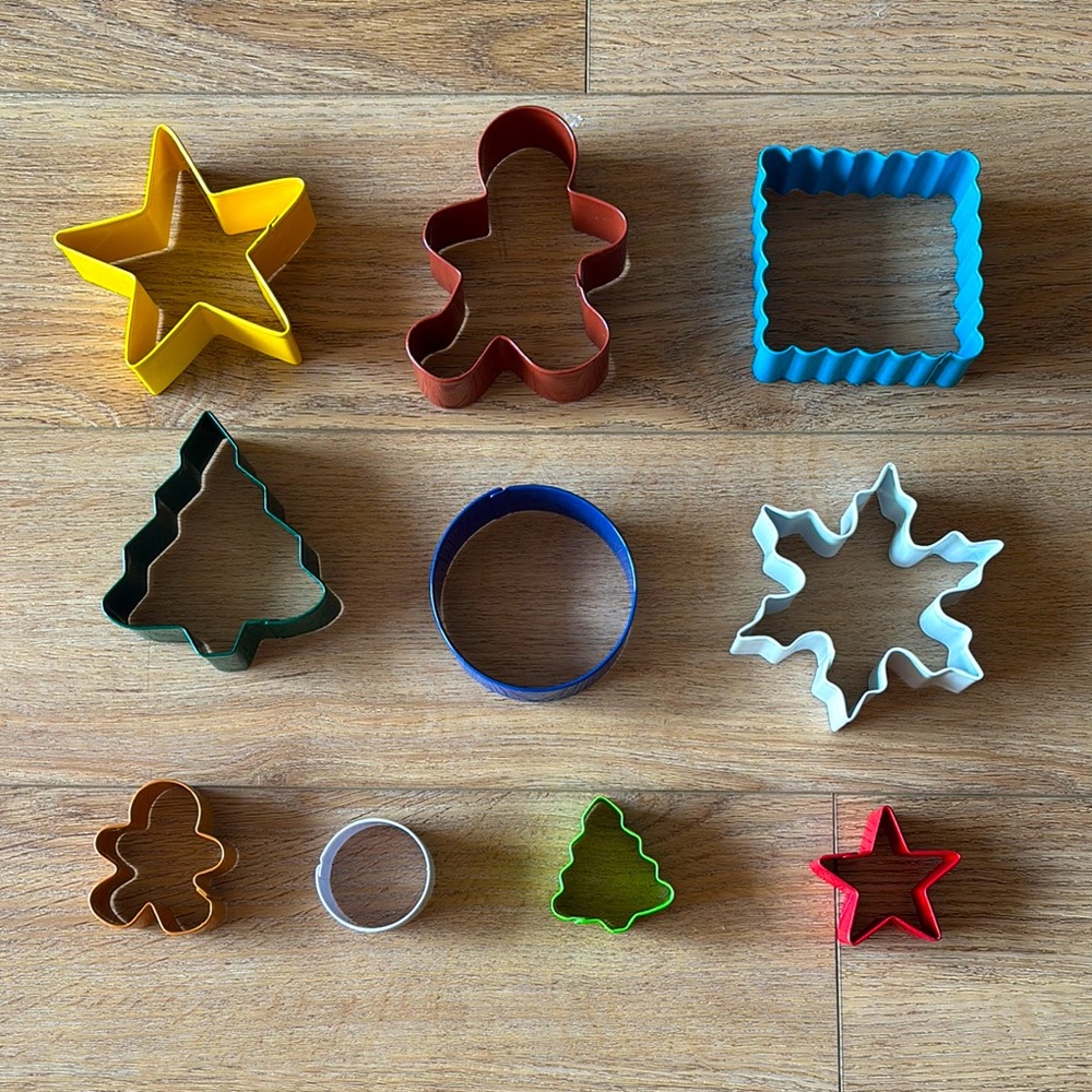 Gifts for Anyone 🎁 🎄🌟🍪High Quality Cookie Cutter Set🍁